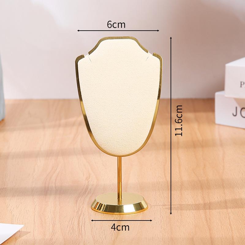 

Metal Jewelry Rack, Microfiber Velvet Multi-color Display Rack, Pendant Necklace Display Stream of The Jewelry Store