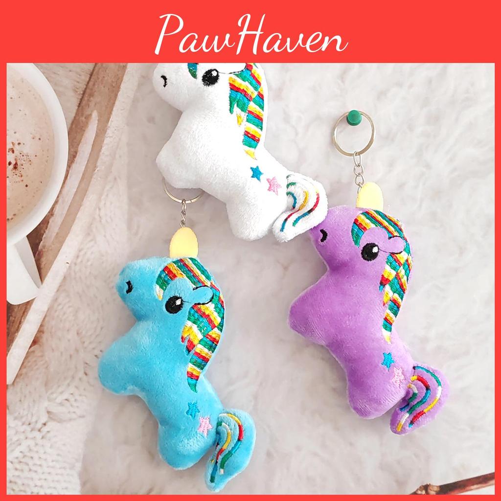 Plush Keychain Unicorn With Pp Cotton Filling For Kids And Decoration Collectors