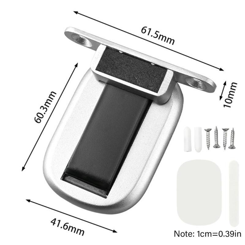 Floor Mounted Door Suction  Resistant Designs Windproof Door Catch Multifunction Door Suction Suitable for Home Use