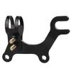 Bike Disc Brake Conversion Stainless Steel Mount Brackets Enhances Braking Power Easyly Assembly