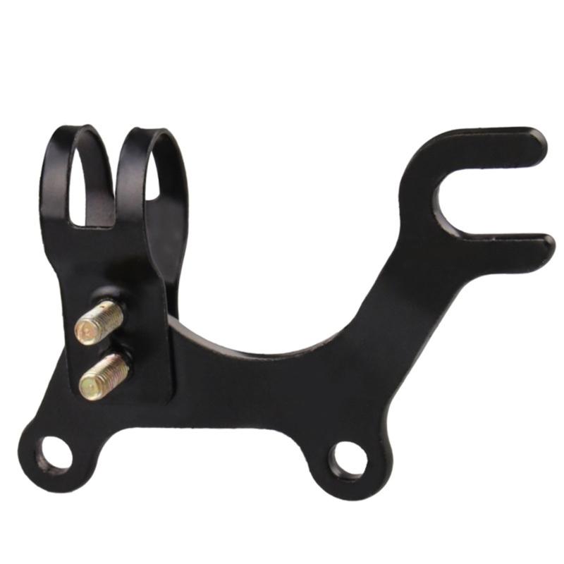 Bike Disc Brake Conversion Stainless Steel Mount Brackets Enhances Braking Power Easyly Assembly