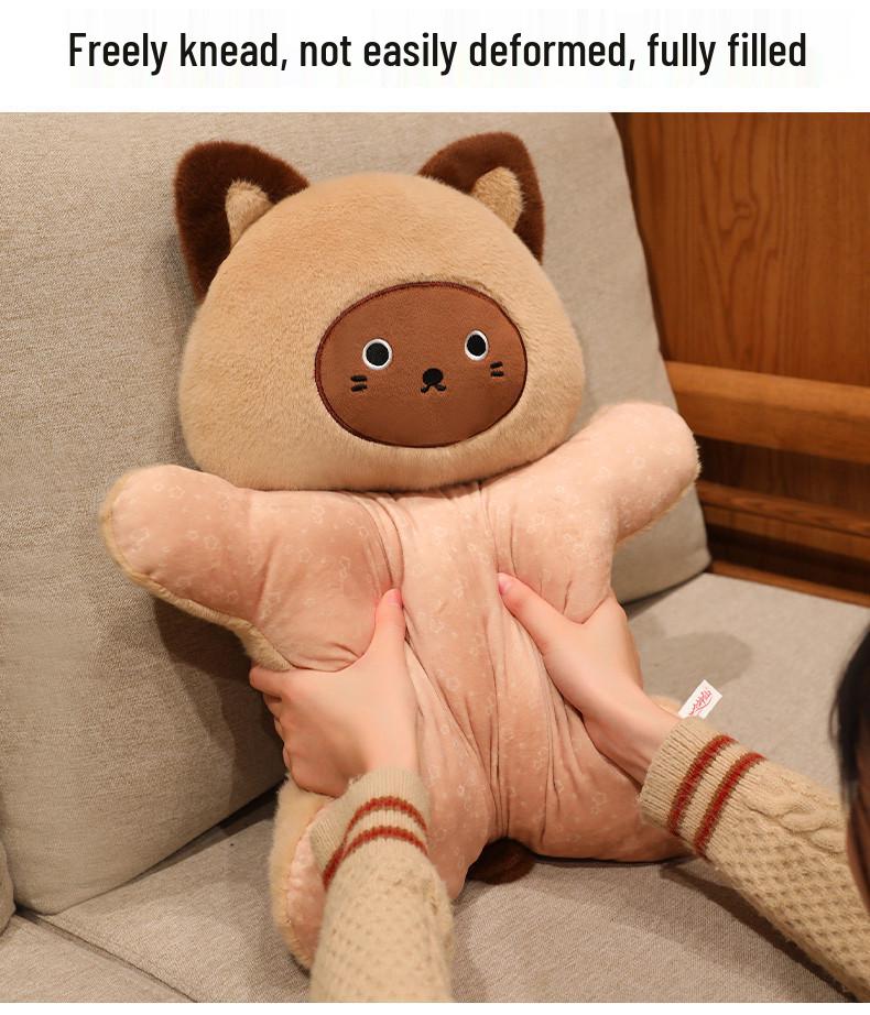 Soothing Plush Beanbag Doll & Keychain Pillow Cushion