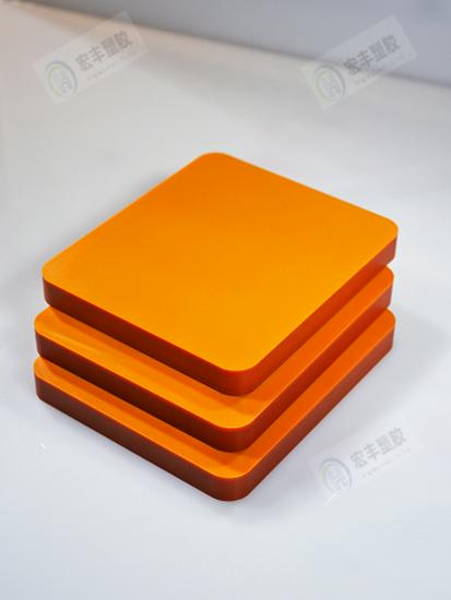 Imported Black Orange-Red Bakelite Sheet - Precision Engraving & Fine Machining Insulating Phenolic Laminate