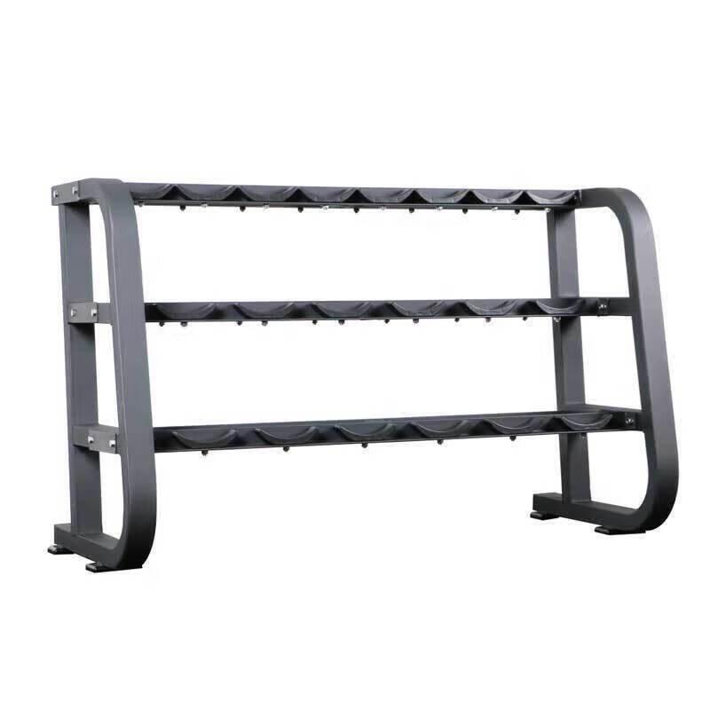 EM Light Commercial 3-Tier Dumbbell Rack