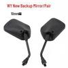 WY125 Fenglang HJ125 Rearview Mirror - Reflective Reversing Accessory for Wuyang Honda Motorcycles