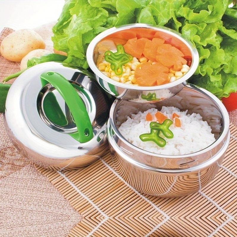 Tragbare isolierte Bento-Lunchbox aus Edelstahl für die Schule