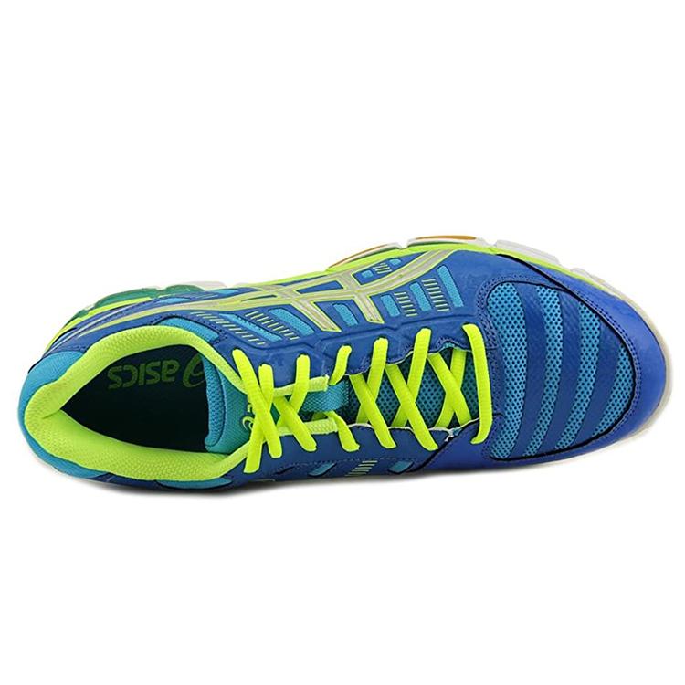 Asics Gel Cyber Shot Volleyball Shoes Men's Low Top Blue/Yellow P429Y-4293