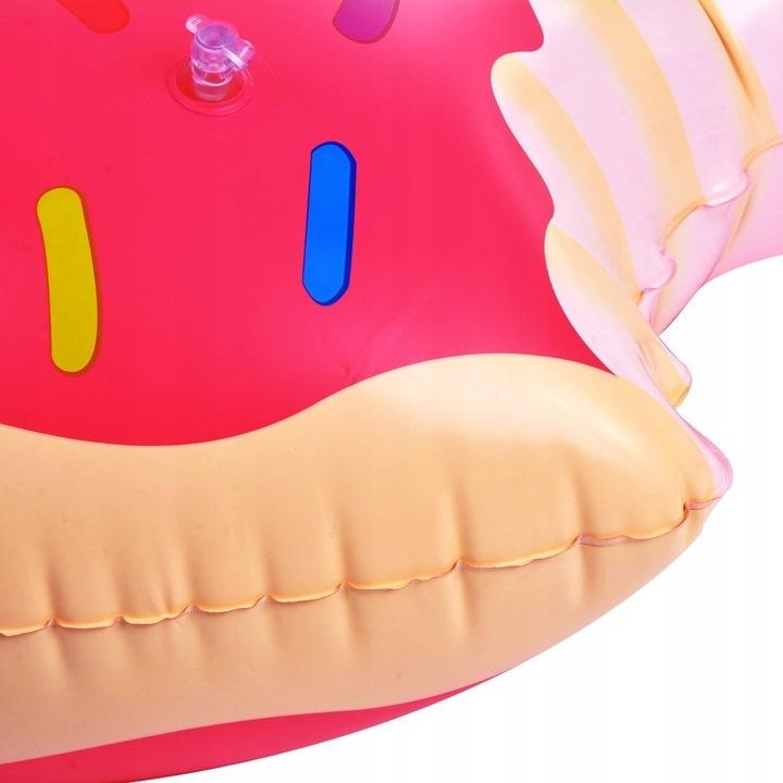 Dmuchane Koło Do Pływania Donut Pączek Materac Xxl