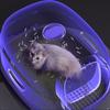 Cat Litter Box Oversize Rechargeable Sterilizing Deodorant Fully Enclosed Toilet Large Capacity UV Sterilizatio Odor Removal Cat