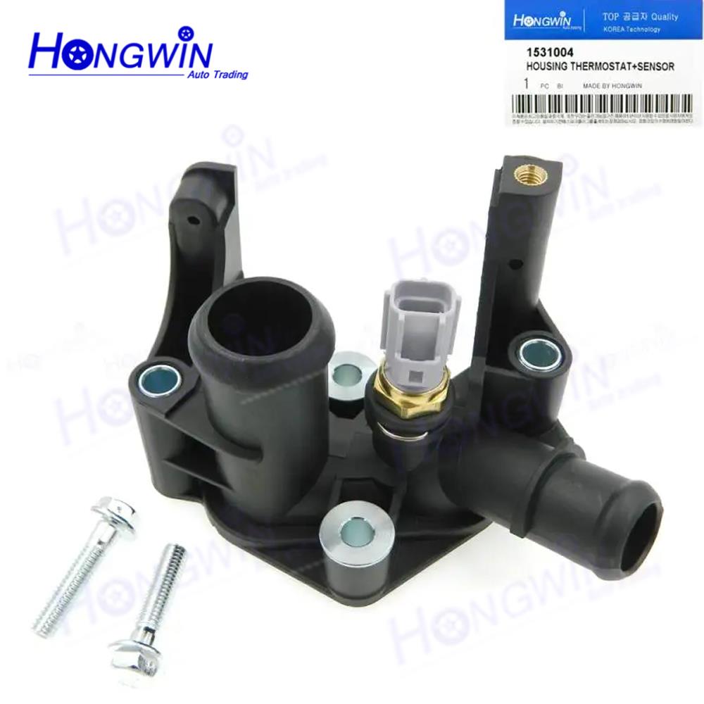 7M5G-8K556-AC 2S6G9K478BD 1707050 1712228 1531004 Coolant Thermostat Housing For FORD MONDEO IV FIESTA V FUSION FOCUS II FUSION Thermostats 5
