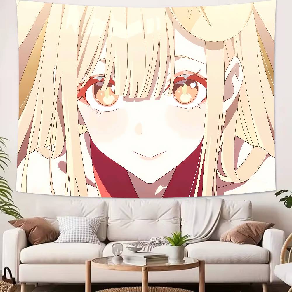 New Cosmic Princess Kaguya Tapestry Decoration Bedroom Dormitory Background Cloth Holiday Home Party Living Room Club Tapestry
