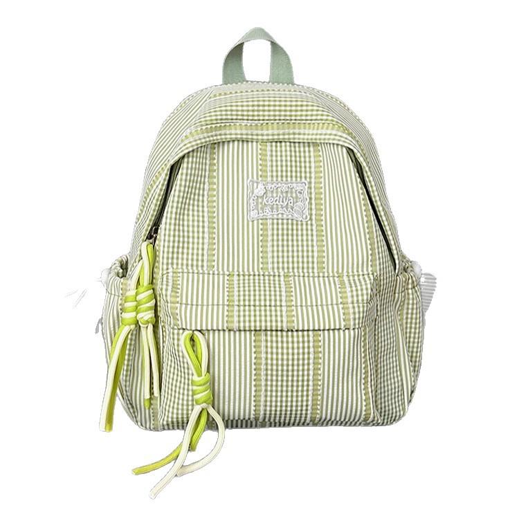 Schoolbag Korean ins Simple School Bag Junior High School Student Versatile Class Commuter Backpack Lightweight Large Capacity Travel Backpack