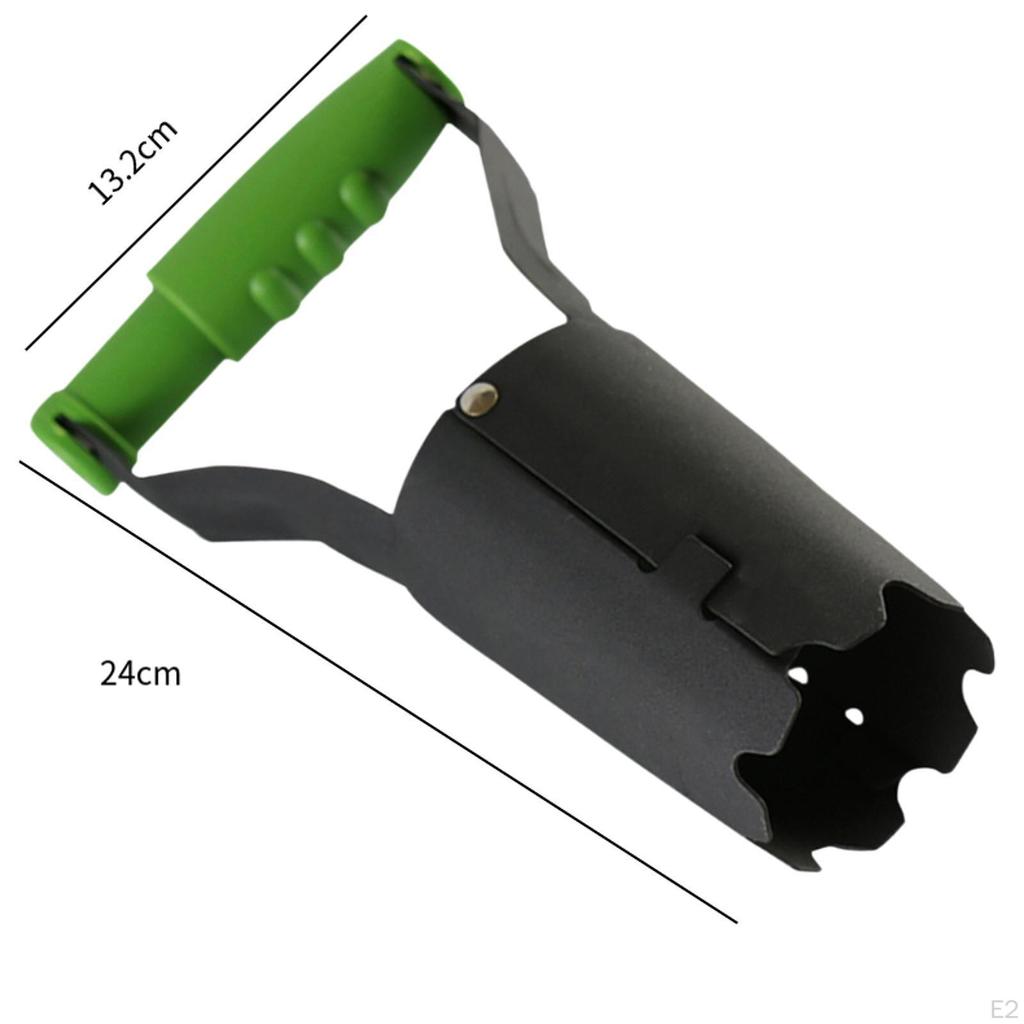 Handled Bulb Planter Transplanter Tool Hole Digger for Plant Transplanting Garlics
