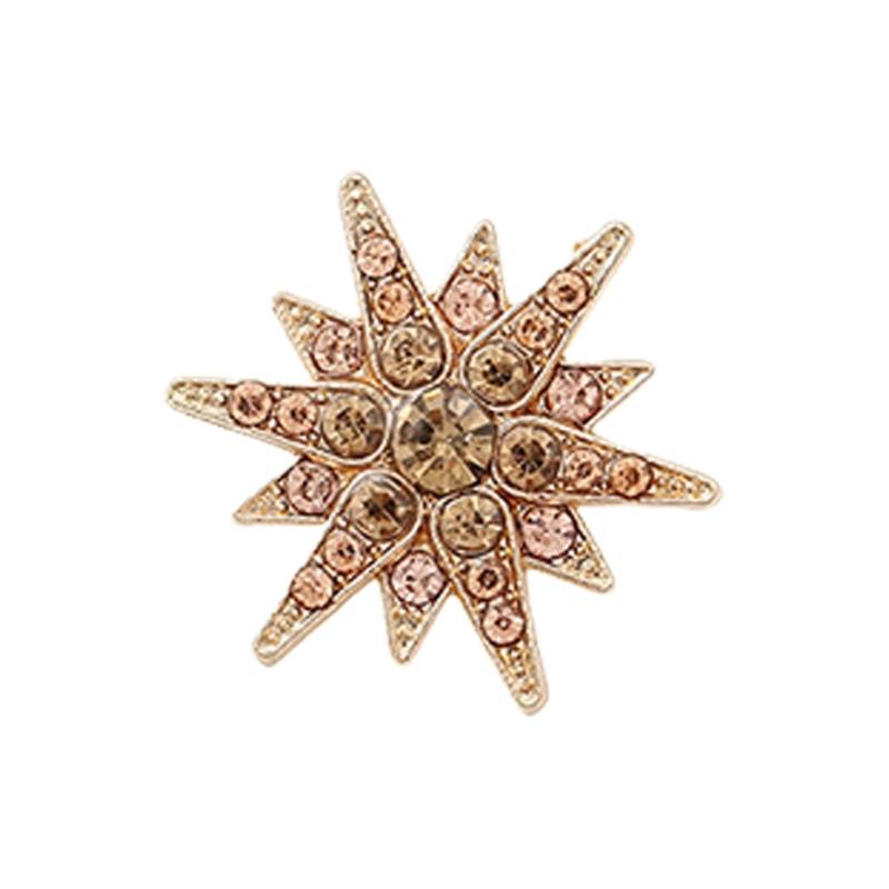 

Geometric Inspired Lapel Pin Stainless Alloy Jewelry Suitable For Office Event Daily Wear Lightweight Design