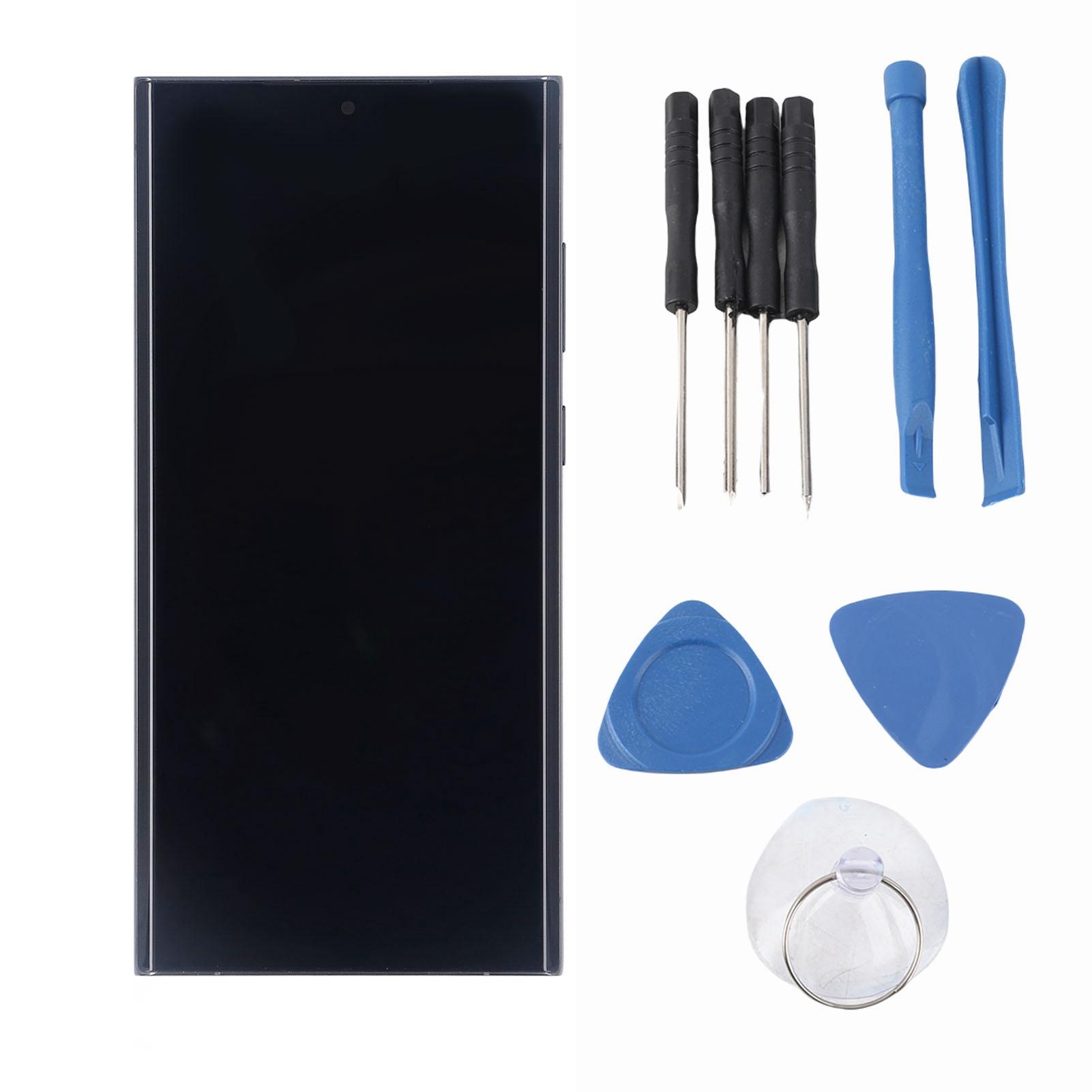 Sostituzione Schermo per S23 Ultra Versione EU S918B Versione Internazionale Display Telefono Touch Screen Pannello Digitalizzatore