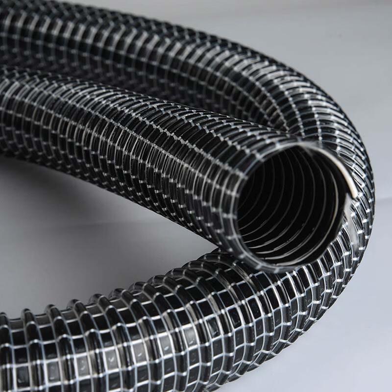 Grey Plastic Wire Corrugated Hose
