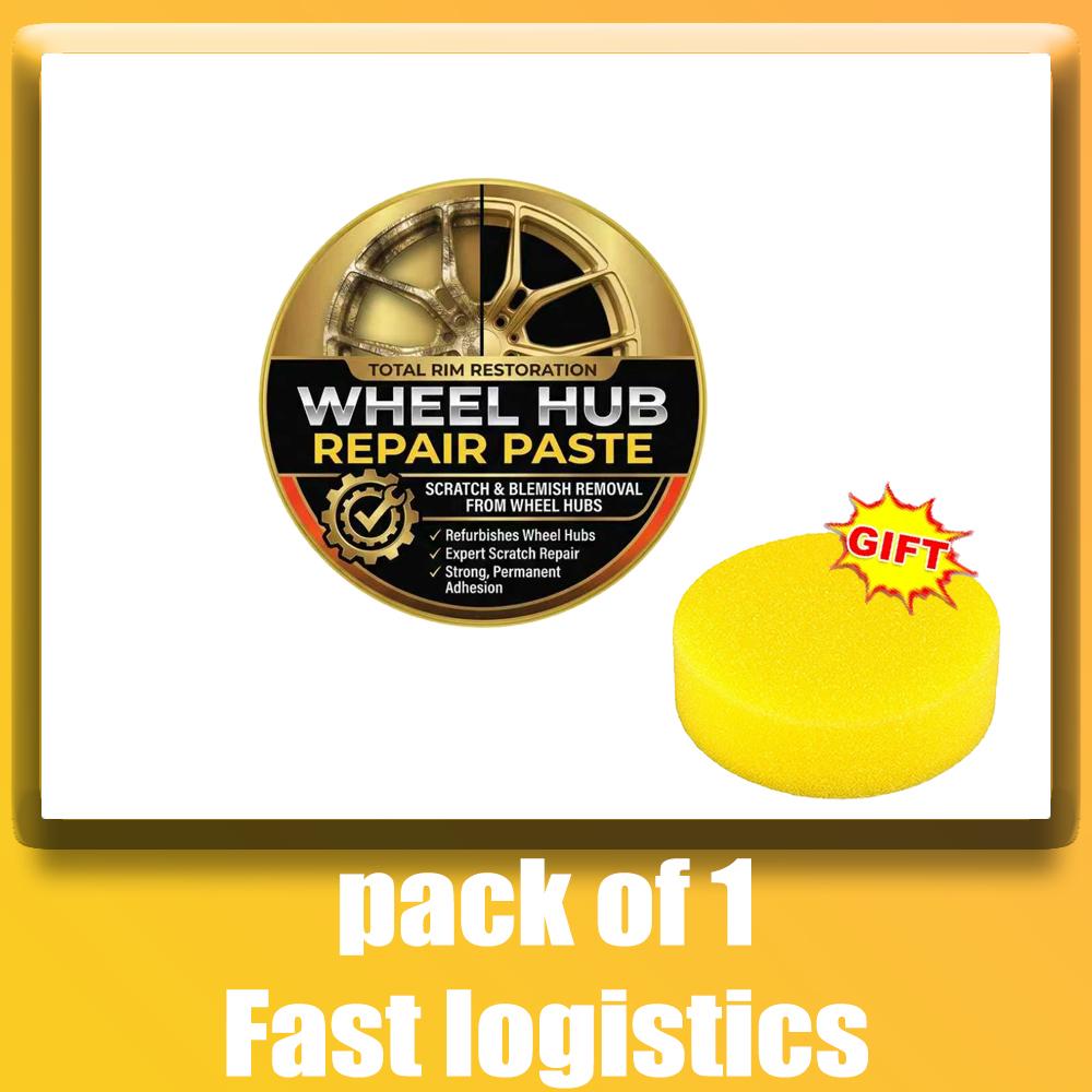 Automobile Wheel Rim Scratch Reconditioning Paste Tire Rim Scratch Paint Repair Paste - Aluminum Alloy Wheel Hub Repair Supplies 1pc