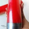 Large Red, White, & Yellow Cylinder Candle - Thick Household Lighting Candle