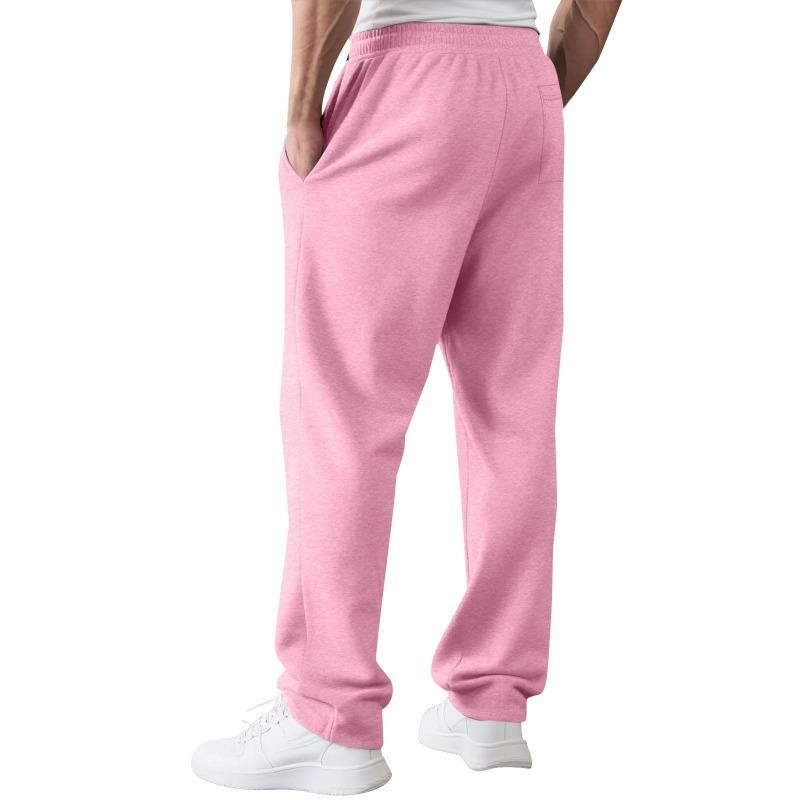 Mens Fashion Comfortable Straight Sweatpants Sports Pants Outfit Hombre Elegante Casual