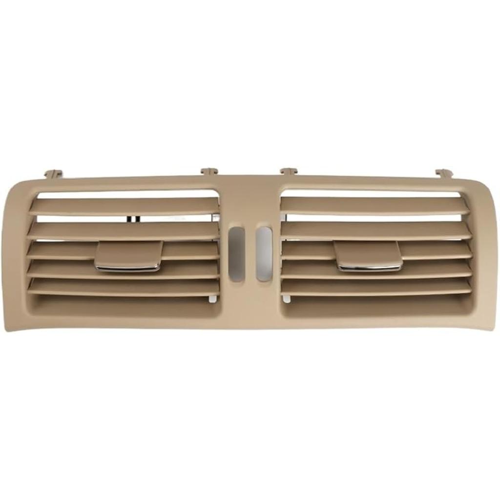 Car Front Center Dash Middle Air Conditioner AC Vent Grille Outlet Panel Compatible For Benz W251 R Class R300 R320 R350 R400 R500 (Color : Black)