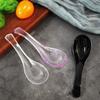 For Ice Cream Colorful Stackable Dessert Spoons Soup Spoons Disposable Spoons Yogurt Spoons