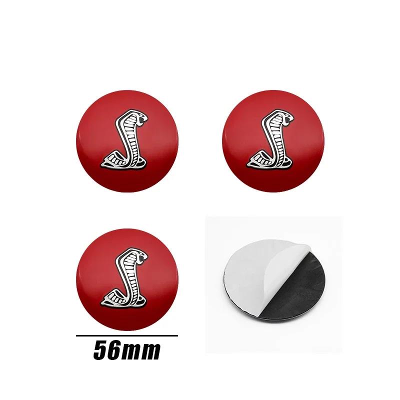 4pcs 56/60/65mm Car Styling Wheel Center Hub Caps Stickers Badge For Ford Focus Fiesta Mondeo Fusion Explorer Escape Edge Kuga