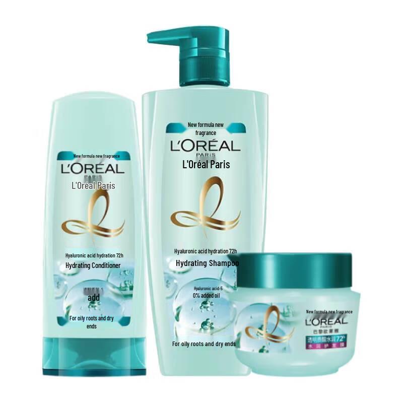 L'Oréal Hyaluronic Acid Hydrating Shampoo & Conditioner Set