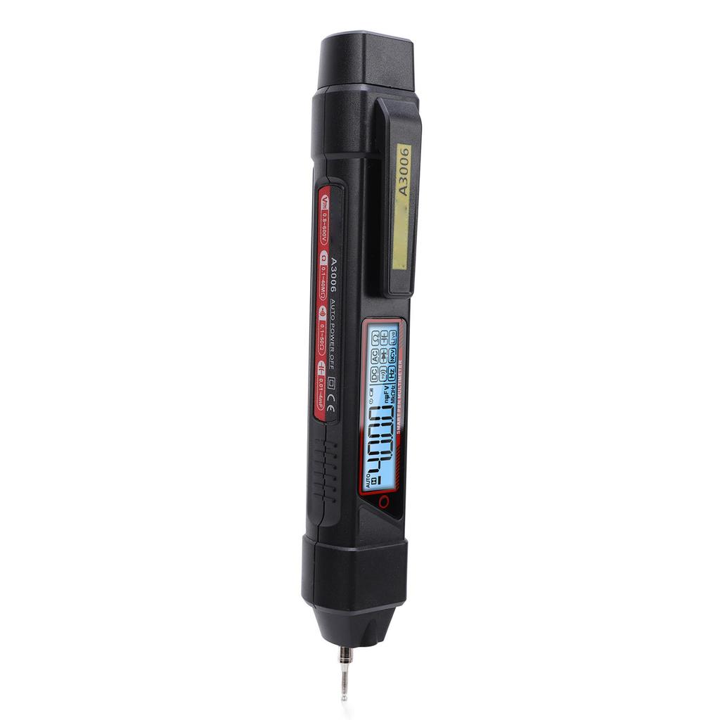 Pen Type Multimeter 4000 Counts Digital Tester Neutral Live Wire Detection DC AC Voltage Capacitance