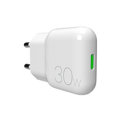 Ładowarka Sieciowa USB-C GaN 30W - Biała