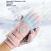 Oxford Cloth Plush Thickened Gloves Coral Fleece Unisex Windproof Gloves  Cycling