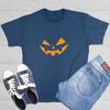 Pumpkin Smile Sarcastic Humor Graphic Tee Gift For Men Novelty Funny T Shirt