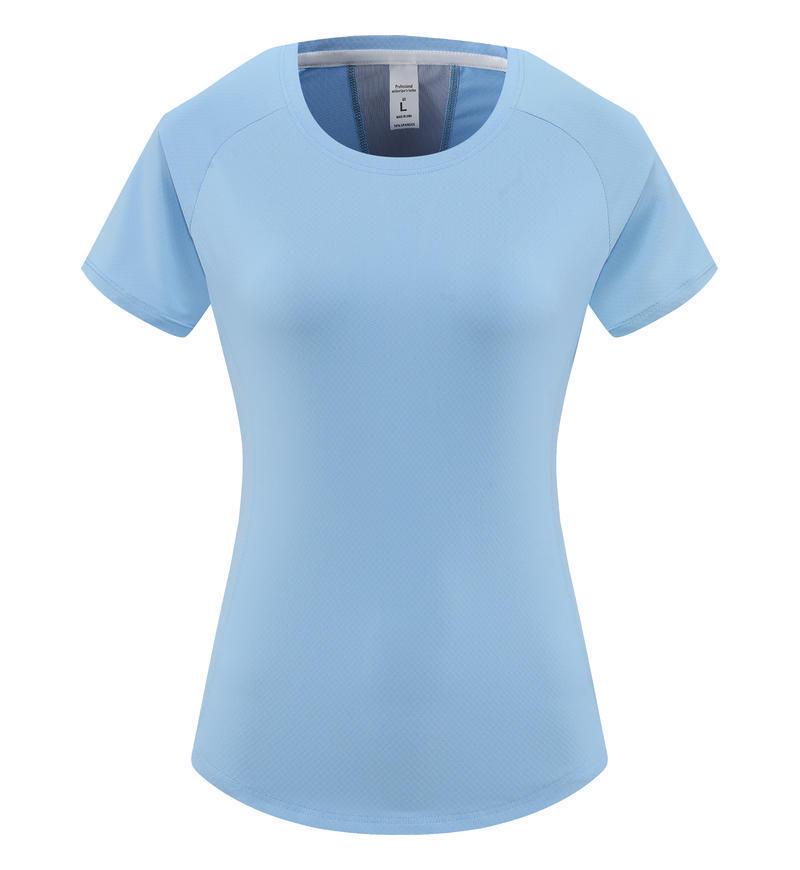 Custom Women's Quick Dry Sports T-Shirt for Morning Runs, Badminton & Volleyball - Comfortable Loose Fit, Short Sleeve