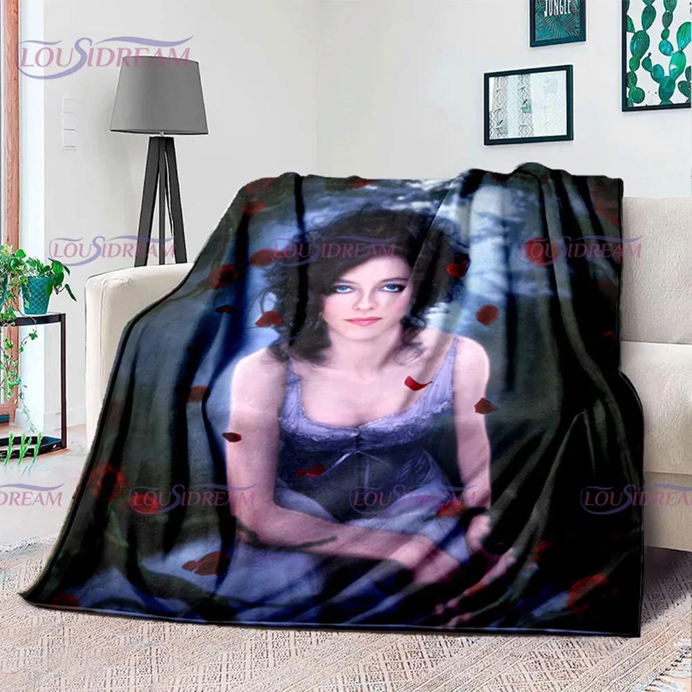 American Drama Vampire Slayer Buffy Soft Flannel Blanket Family Picnic Blanket for Kids Plush Flanner Throw Blanket Sofa Bedding