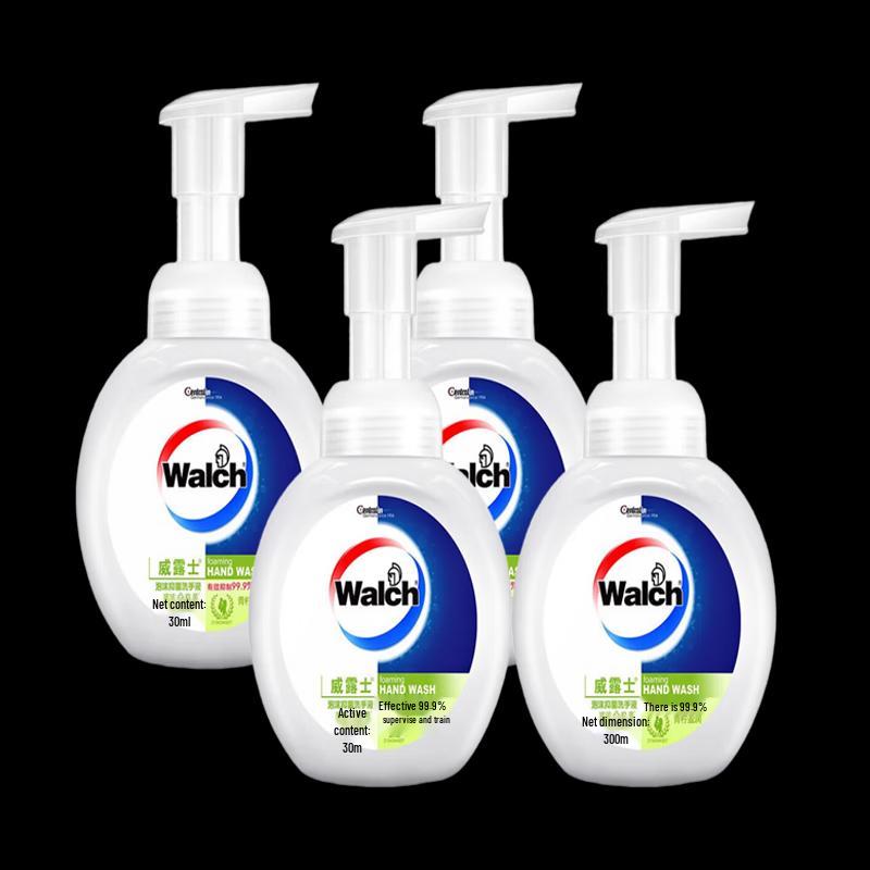 

Walch Foaming Antibacterial Hand Wash - Lime Scent (4 x 300ml)