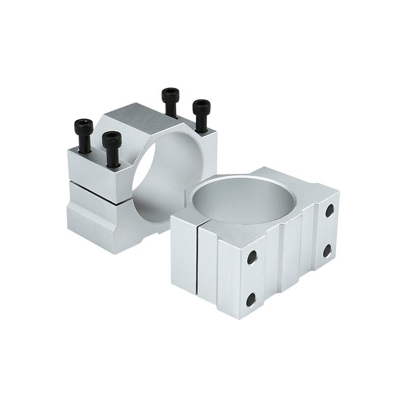 HLTNC 52mm 55mm 65mm 80mm 100mm 105 125mm CNC Aluminum Spindle Motor Fixture Clamp Bracket For Openbuild Engraver Router