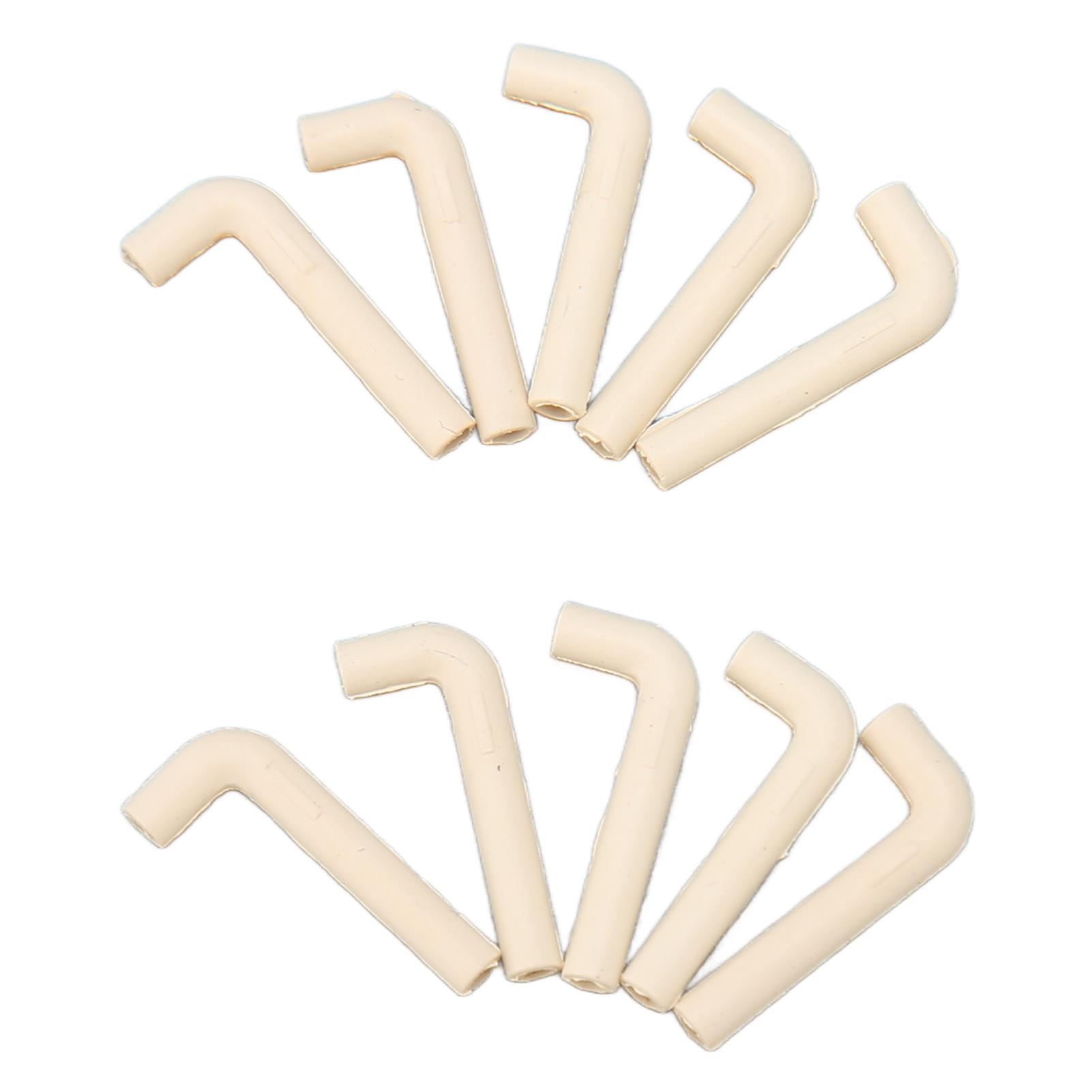 

Hearing Aids Tube L Shaped Replacement Hearing Amplifier Receiving Tube for Repairing 10pcs