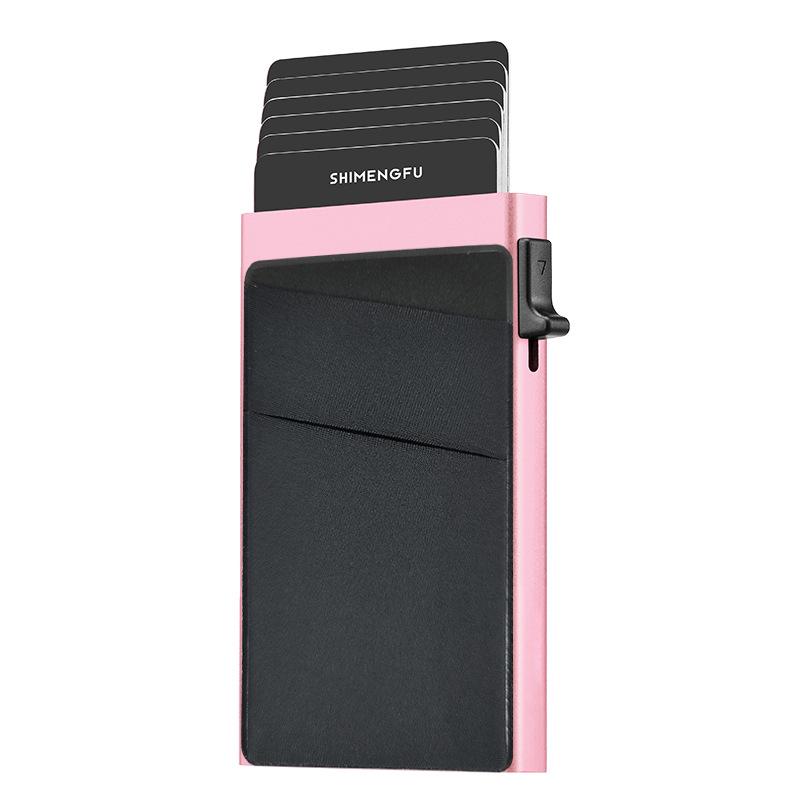 Portofel RFID pentru carduri, ultra-subțire din aluminiu pentru bărbați 2023