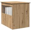 Dog Pen, Artisan Oak, 55X75X65Cm, Wood-Based Material