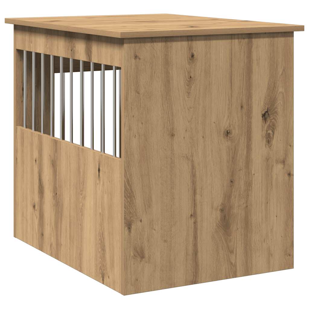 Dog Pen, Artisan Oak, 55X75X65Cm, Wood-Based Material
