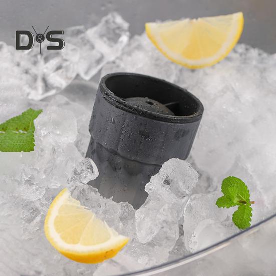 1/4Pcs Ice Mold Sphere Maker Stackable Easy Release Circle Ice Mold with Lids Large Spherical Ice Makers for Whiskey Cocktails Bourbon