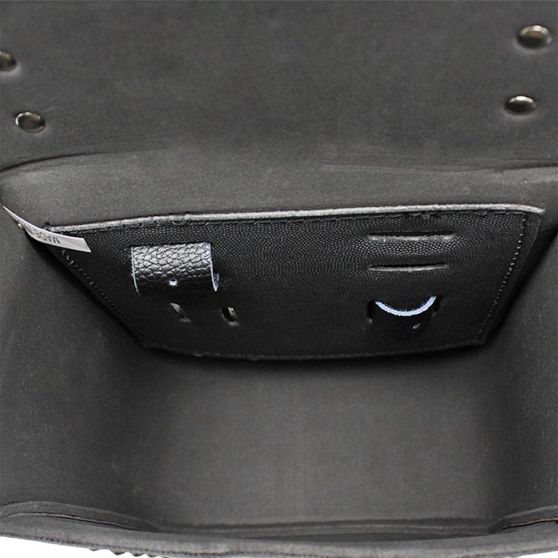 Leather Motorcycle Saddlebags Storage Tool Bag Universal Side Bags Easy Install