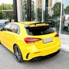 Rear Roof Spoiler Wing For Mercedes-Benz A-Class W177 A35 A45 AMG 2018-2023 Glossy Black Car Rear Roof Trunk Spoiler Lip Trim