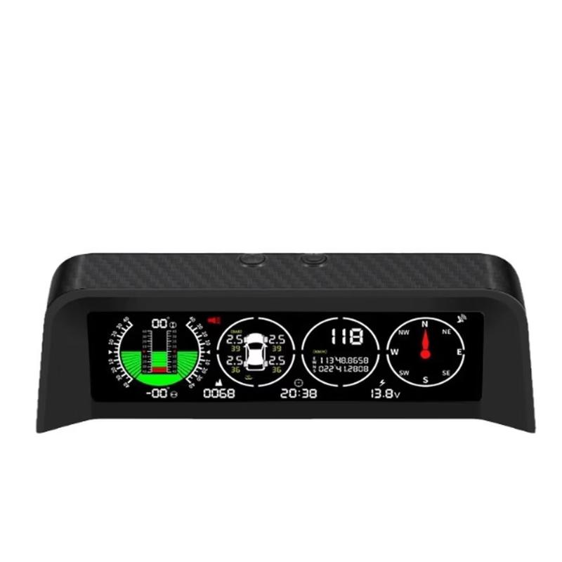 Автомобильный HUD-дисплей X91 со спутниковым GPS и многофункциональным датчиком