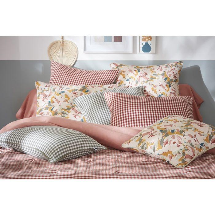 Taie D'oreiller En Gaze De Coton 60 X 60 Cm Clarence