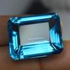 Lab-Created Teal Sapphire 39.58 Ct CERTIFIED Emerald Cut Blue Loose Gemstone S-98795498