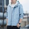 Jacket Men Spring and Autumn Couple Jacket Men Handsome Casual Hooded Tooling Jacket Men