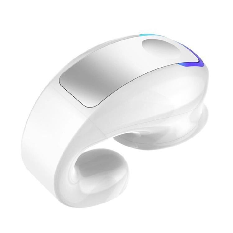 

Innovative Sound Transmission Earphonesf Ear Clip Headsets Comfort and Stability for Students and Professionals Alike білий