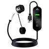 13A 3.5KW Intelligent Temperature Control Anti-Theft Charging Equipment LED Screen EV Charger Portable Electric Vehicle Charger