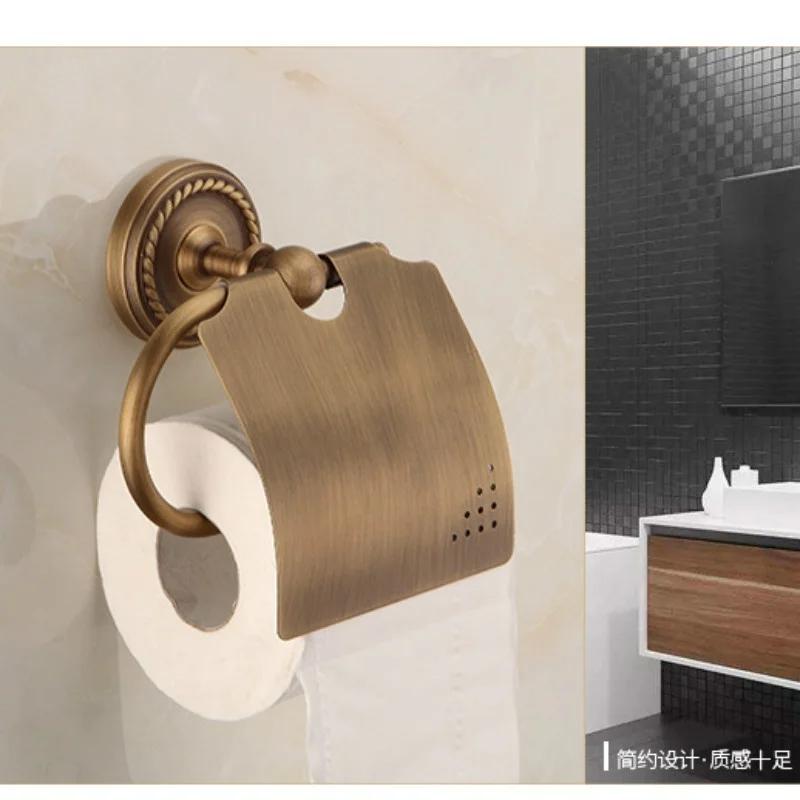 Paper Holders Solid Brass Gold Paper Roll Holder Toilet Roll Holder Tissue Holder Toilet Bathroom Accessories