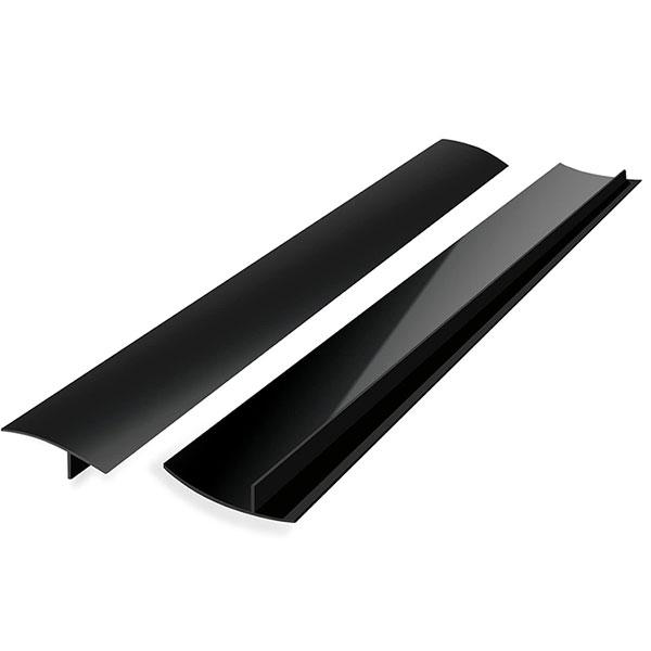 21 "Silikon-Spaltabdeckung für die Herdplatte, T-förmiger Spaltfüller für die Küchentheke, zum Abdichten von verschüttetem Öl, Staub, Wasser, Gasherd-Schutz